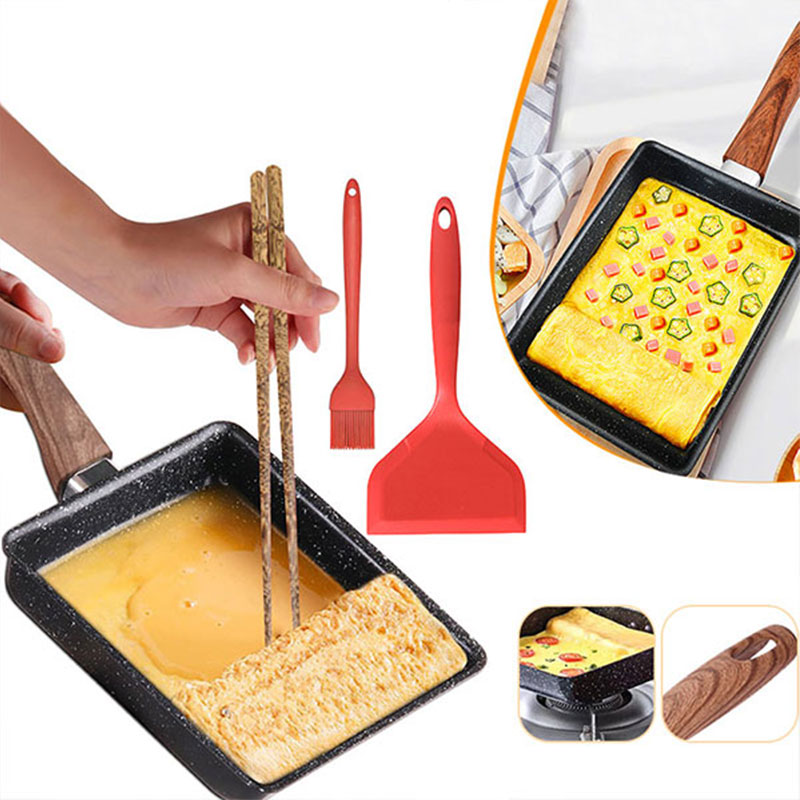 Dosa Pan Iron - Tamagoyaki Japanese Omelette Pan Nonstick Egg