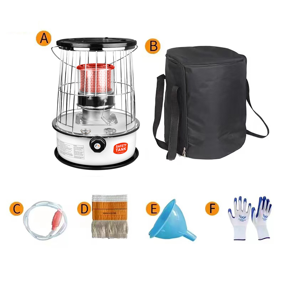 Home Cooking Heater - Liftable Kerosene Stove Heater Outdoor Ice