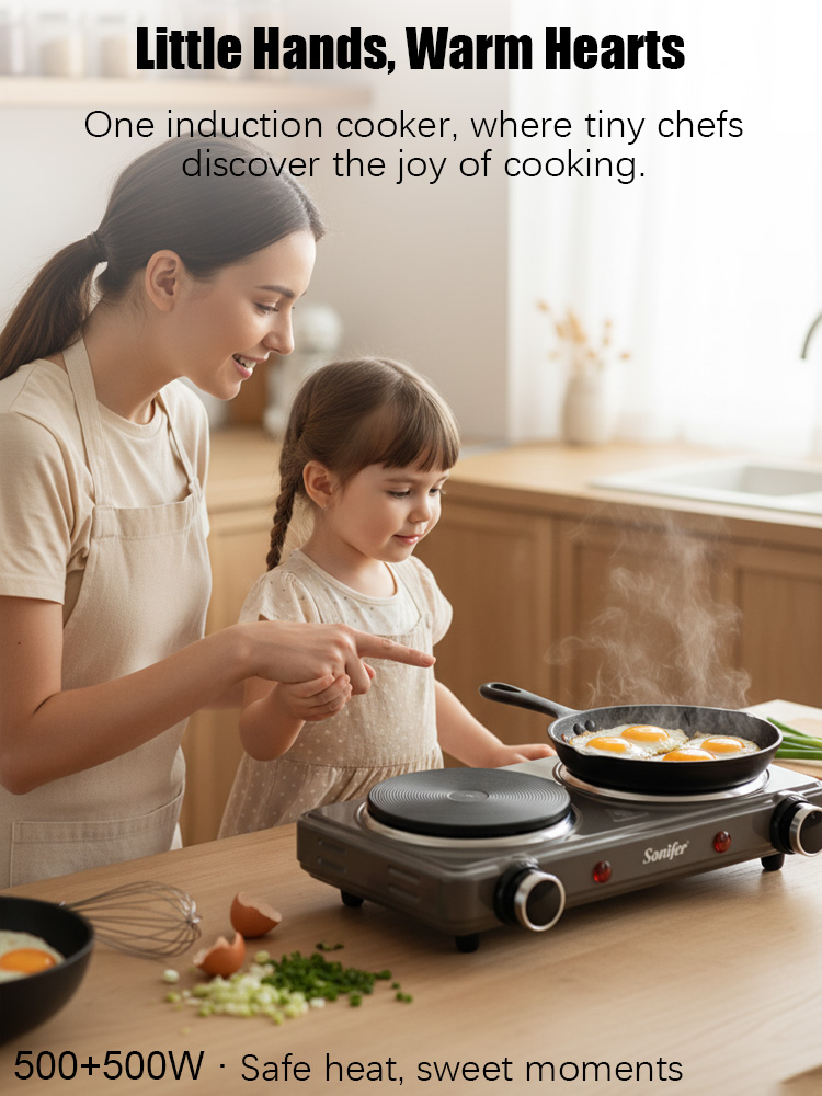 Double Burner Electric Stove S - đánh giá và giá Hot Pot Portable Dual