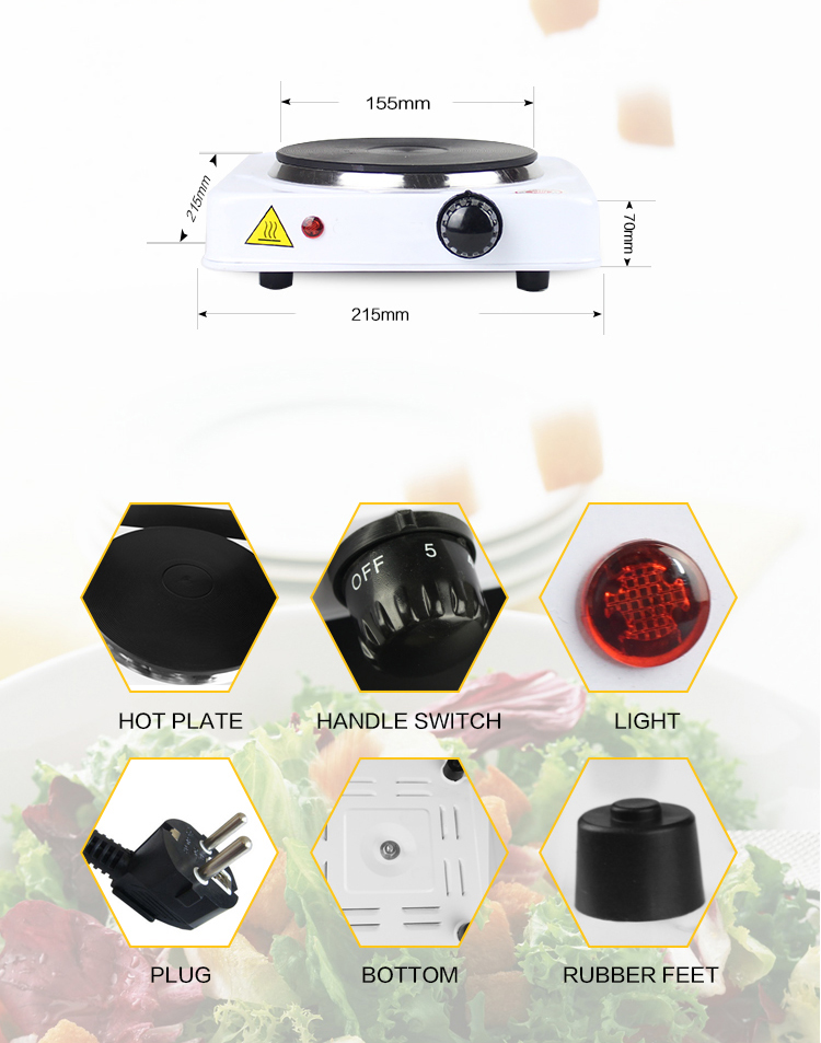 220V 1000W Phích Cắm Châu Âu L - đánh giá và giá Home Cooking Heater