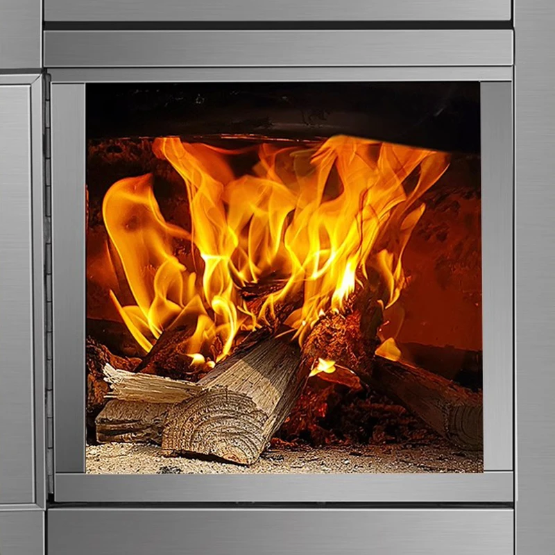 Stainless Steel Firewood Stove - đánh giá và giá Home Cooking Heater