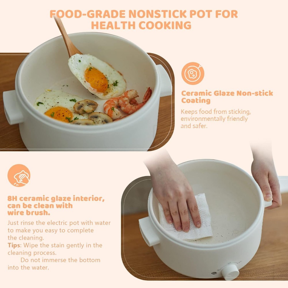 Electric Hot Pot, 3L Portable  - đánh giá và giá Hot Pot Portable Dual