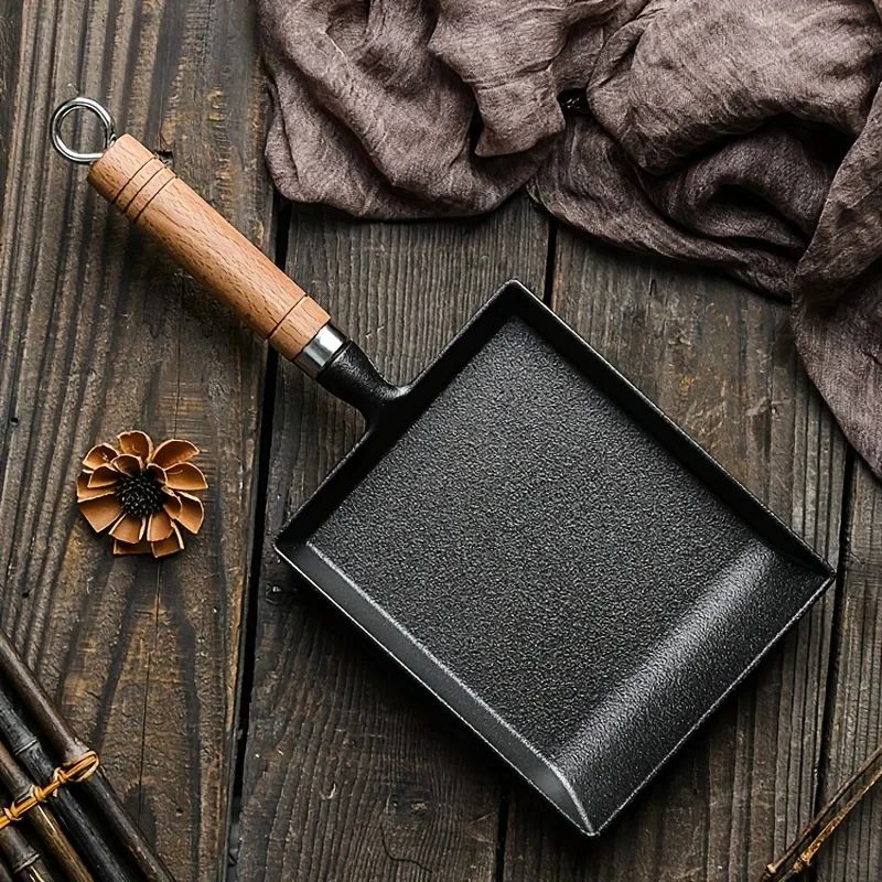 1Pc Japanese Cast Iron Pan Fry - đánh giá và giá Dosa Pan Iron
