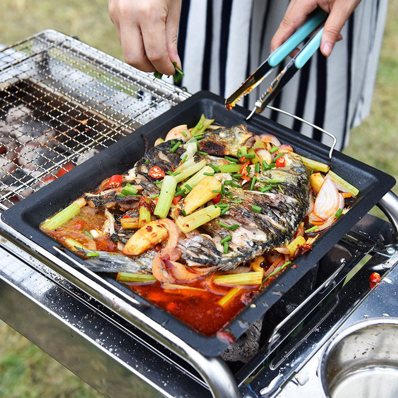 Outdoors Thick Square Grill Pa - đánh giá và giá Dosa Pan Iron