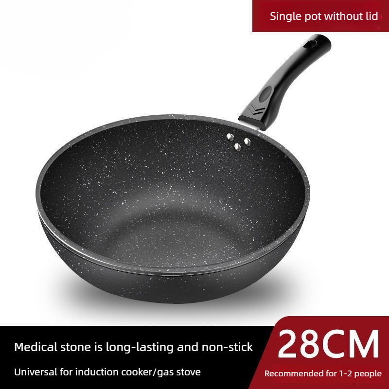 Maifan Stone Cooking Pan Less  - đánh giá và giá Home Cooking Oil