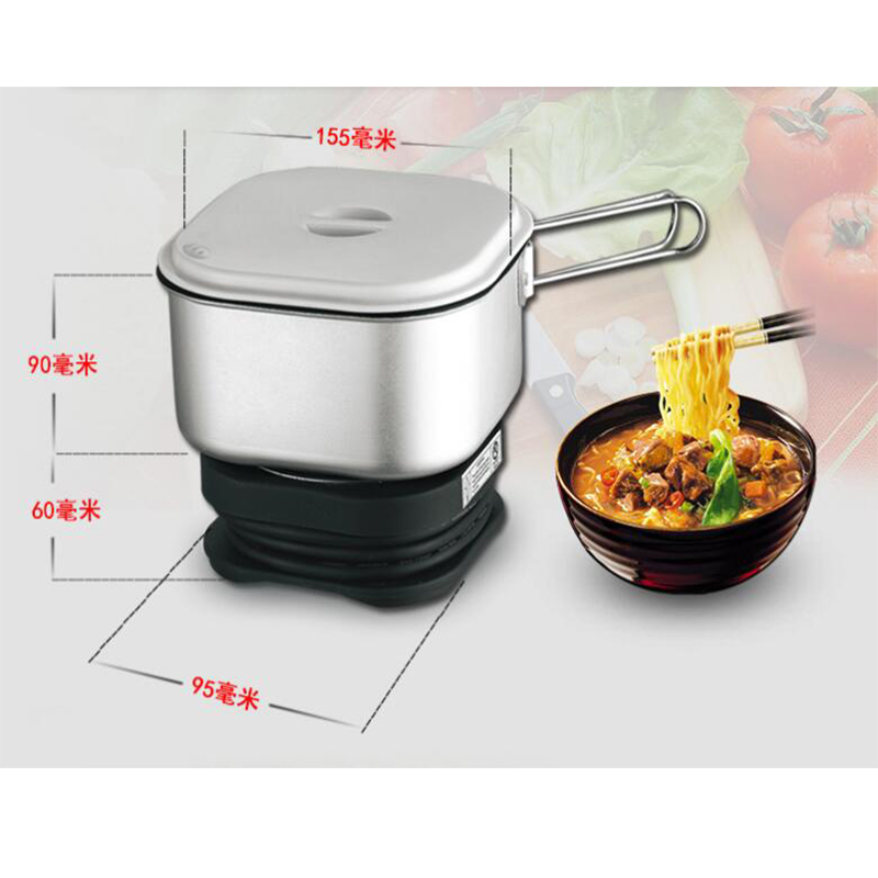 1.3L Dual Voltage Mini Travel  - đánh giá và giá Hot Pot Portable Dual