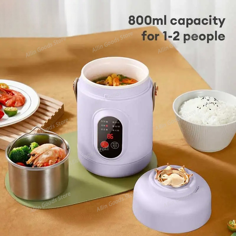 Portable Multifunctional Mini  - đánh giá và giá Hot Pot Portable Dual