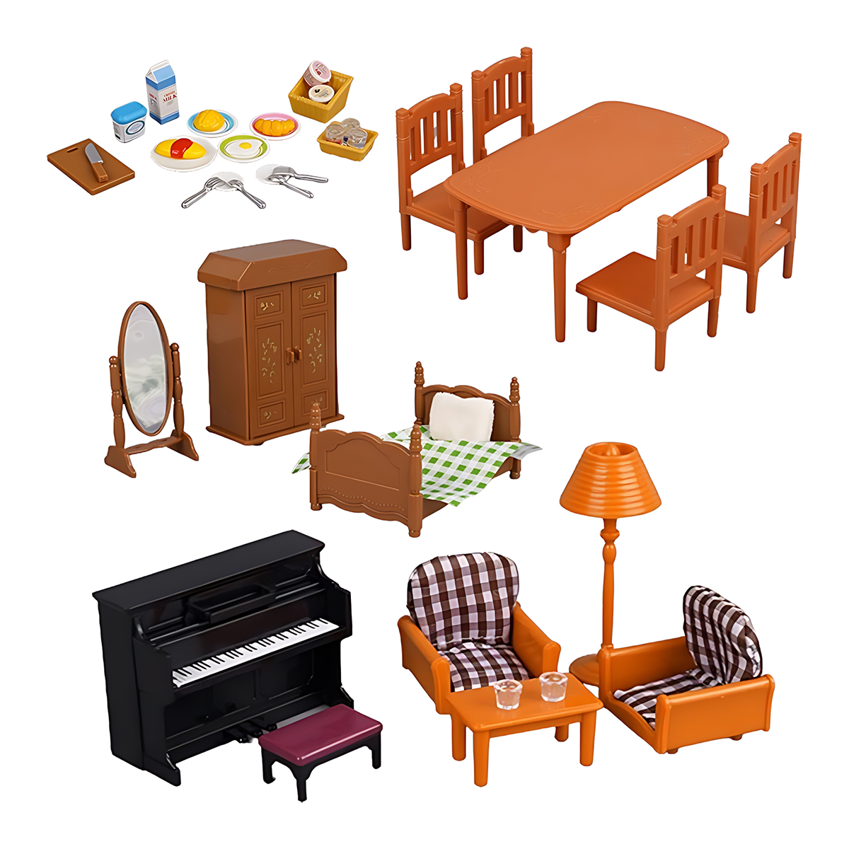 Miniature Furniture 1:12 Dollh - đánh giá và giá Home Cooking Kitchen