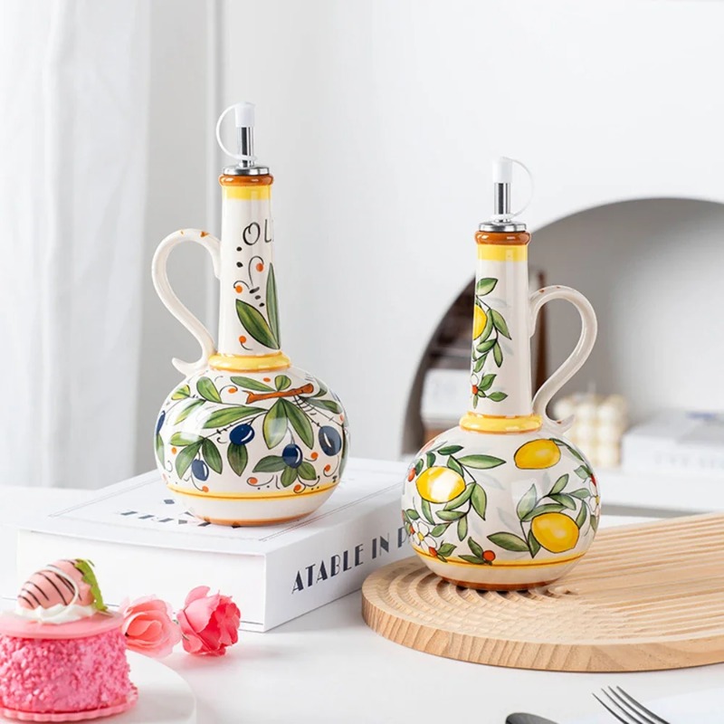 Ceramic Oil Bottle Soy Sauce B - đánh giá và giá Home Cooking Oil