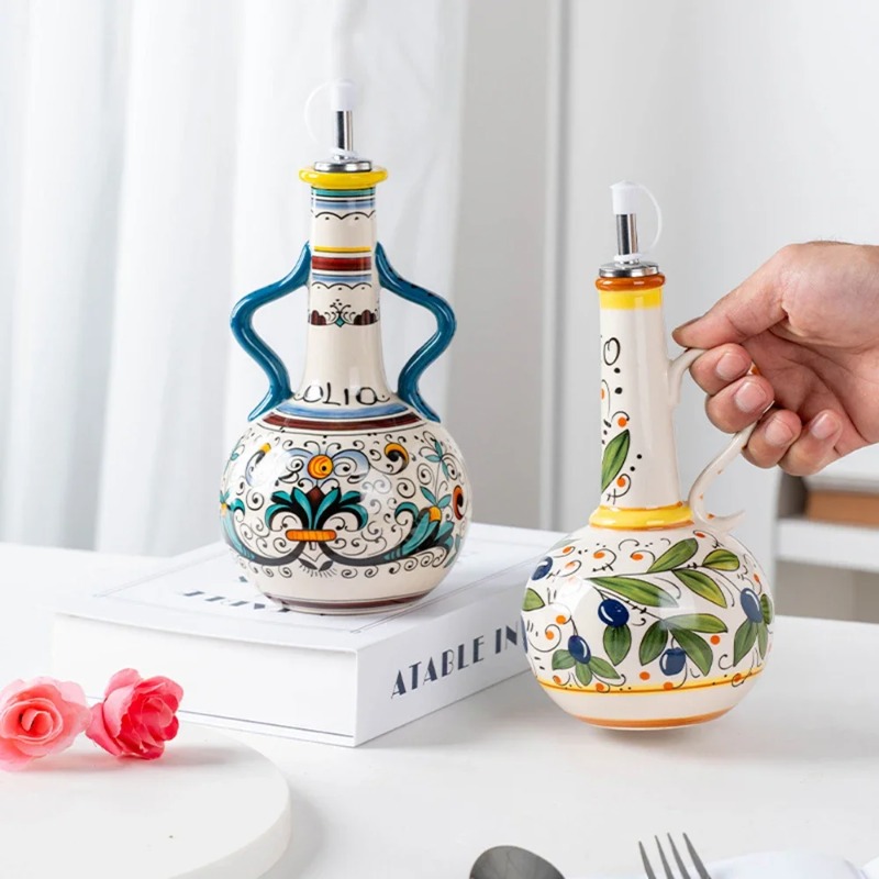 Ceramic Oil Bottle Soy Sauce B - đánh giá và giá Home Cooking Oil